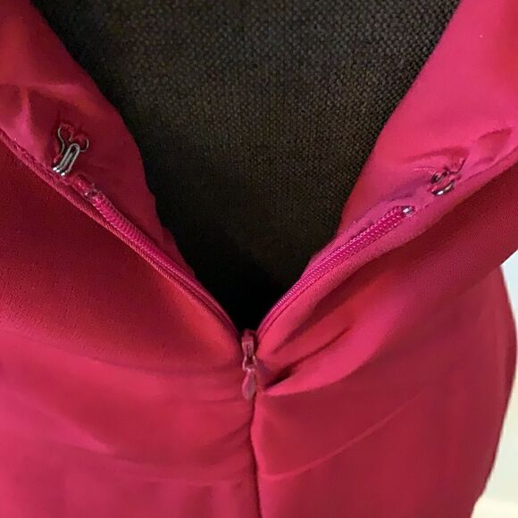 Gap Raspberry Fit & Flare Dress - Picture 7 of 8